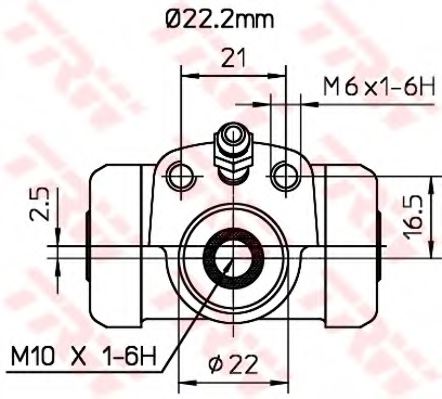 TRW BWH377 Wheel Brake Cylinder